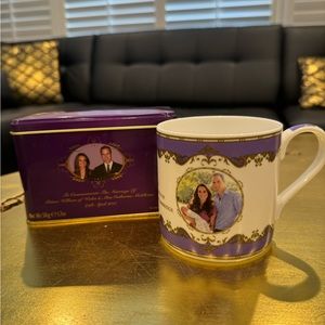 British Royal Mug and Tea Box